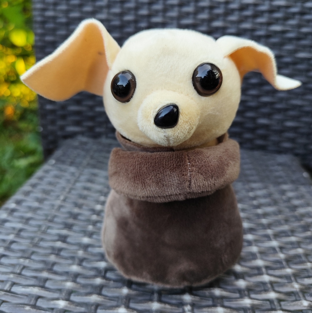 3/$30💜Ideal Toys Direct Jedi Chihuahua Plush Stuffed Star Wars 7"
